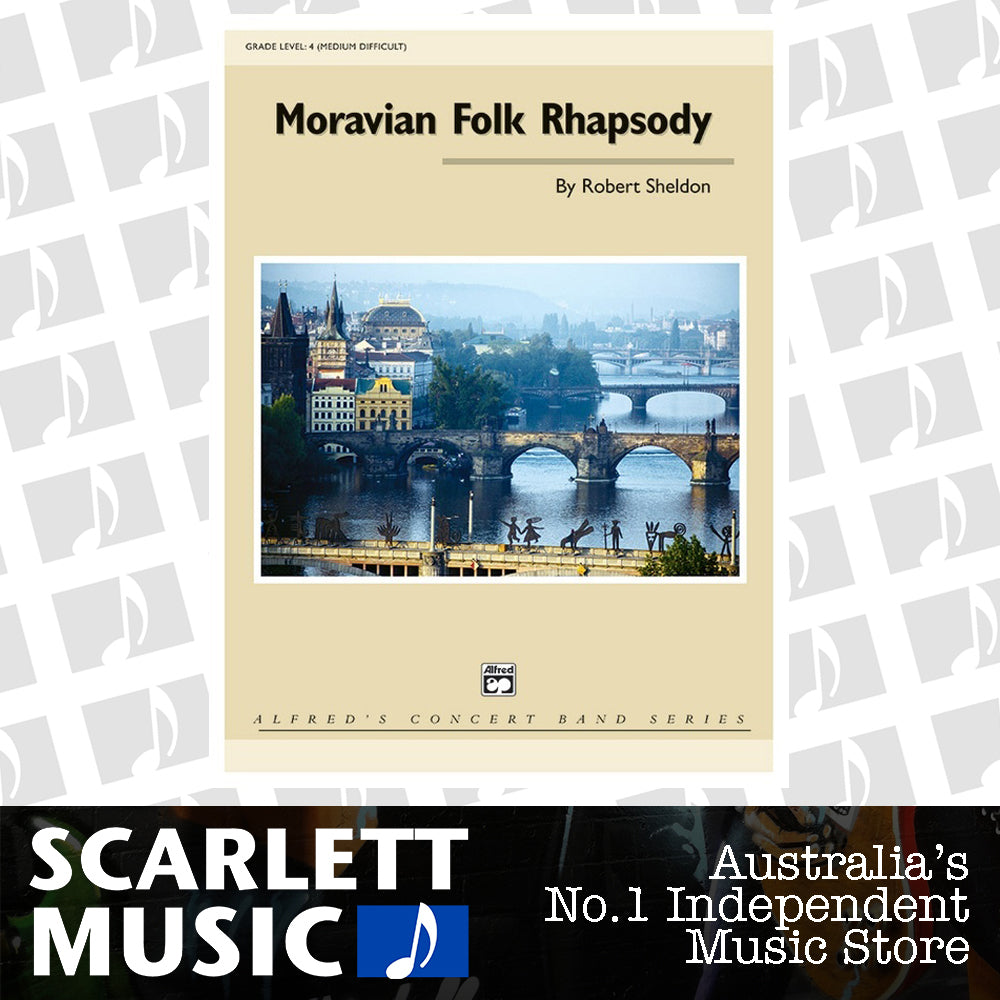 Moravian Folk Rhapsody Concert Band Gr 4 — view 2