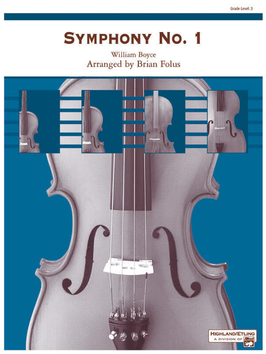 Symphony No. 1 for String Orchestra Grade 3 Arranged by Folus Boyce
