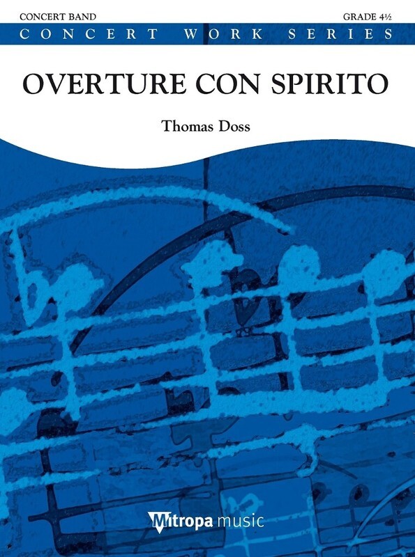 Overture Con Spirito Cb4.5 Full Score Score