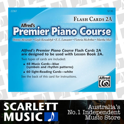 Premier Piano Course Flash Cards Level 2A — view 2