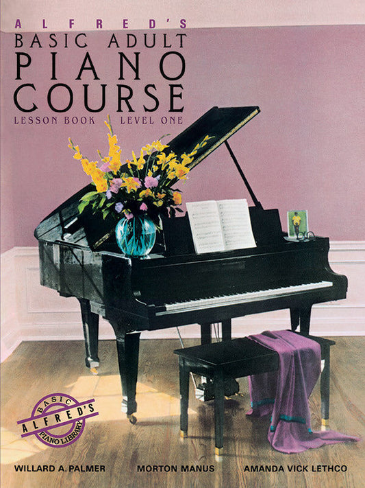 ABPL Adult Piano Lesson Book 1 - Beginning Course with Chord Approach for Adults