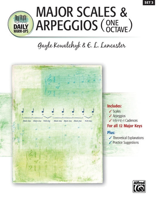 Daily Warm-Ups Book 3 Maj 1 Octave Piano