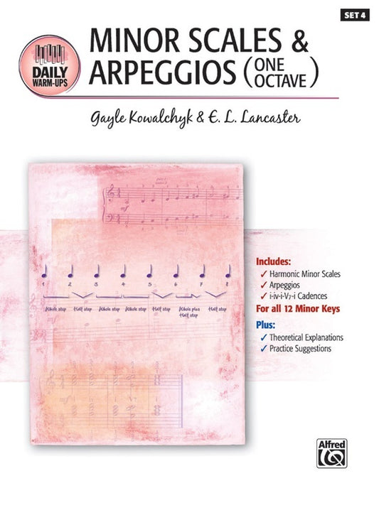 Daily Warm-Ups Book 4 Min 1 Octave Piano