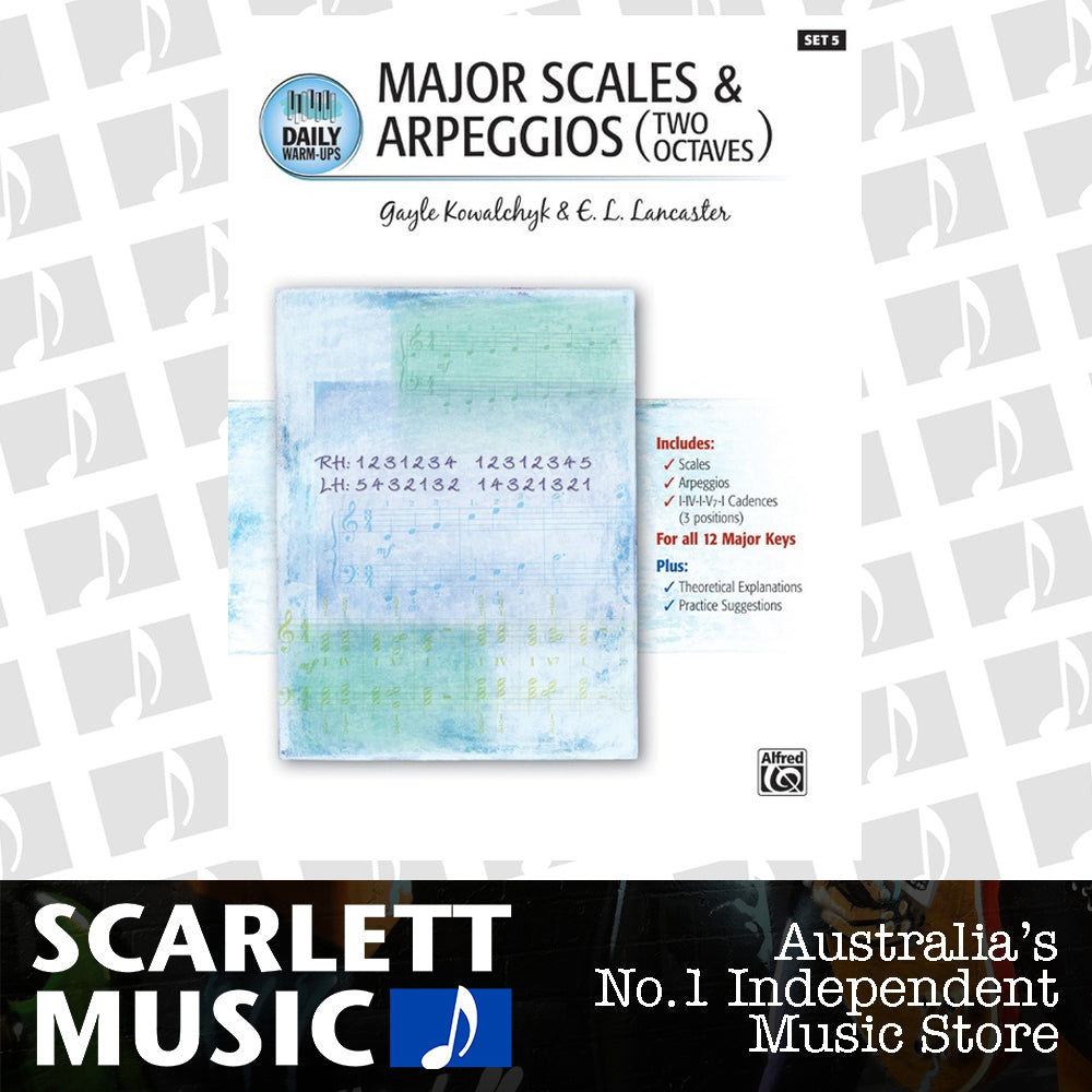 Daily Warm-Ups Book 5 Maj 2 Octave Piano — view 2