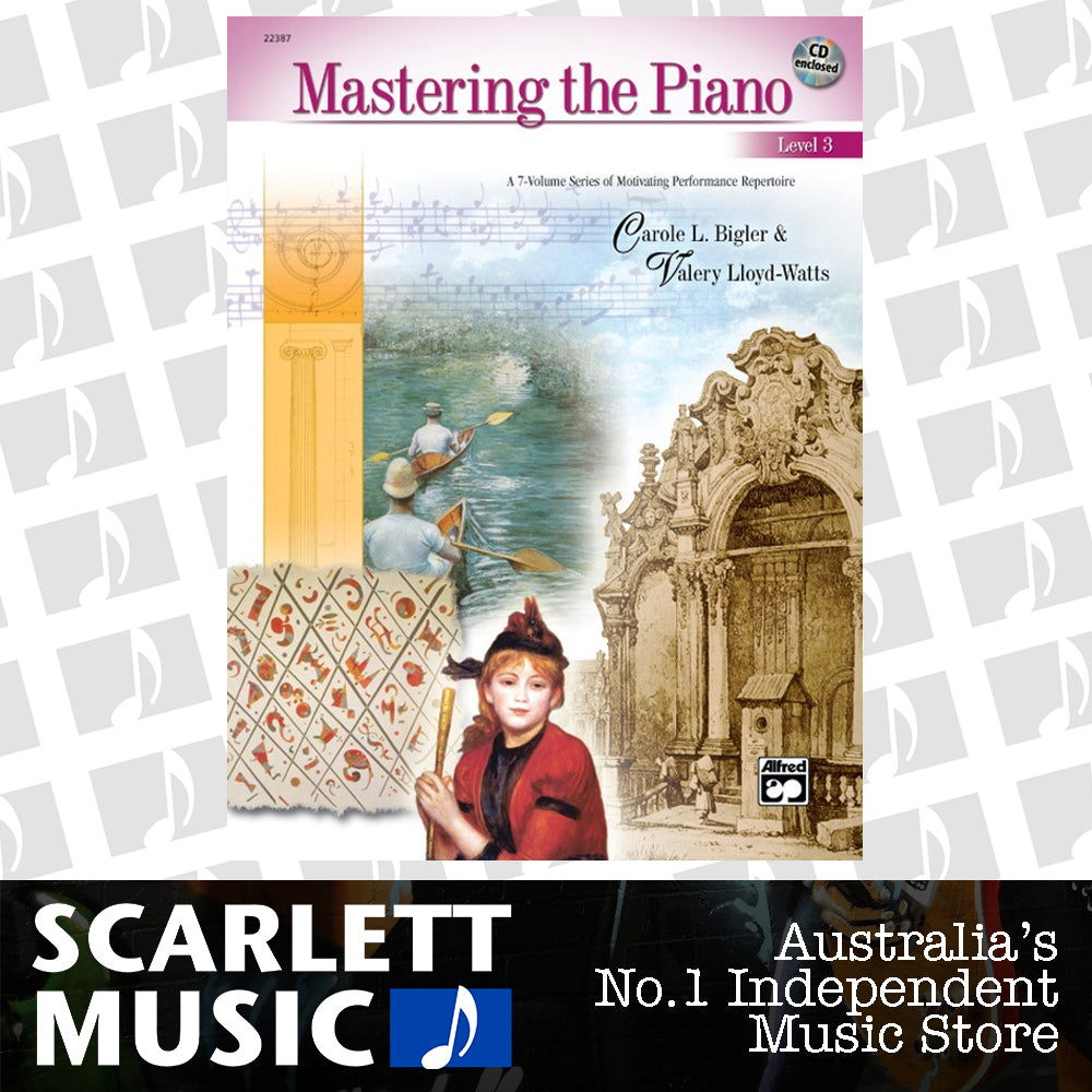 Mastering The Piano Book/CD Level 3 — view 2