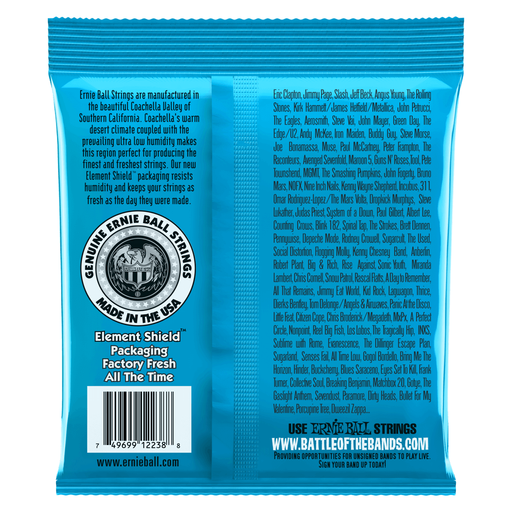 Ernie Ball Extra Slinky RPS Nickel Wound Electric Guitar String, 8-38 Gauge — view 2