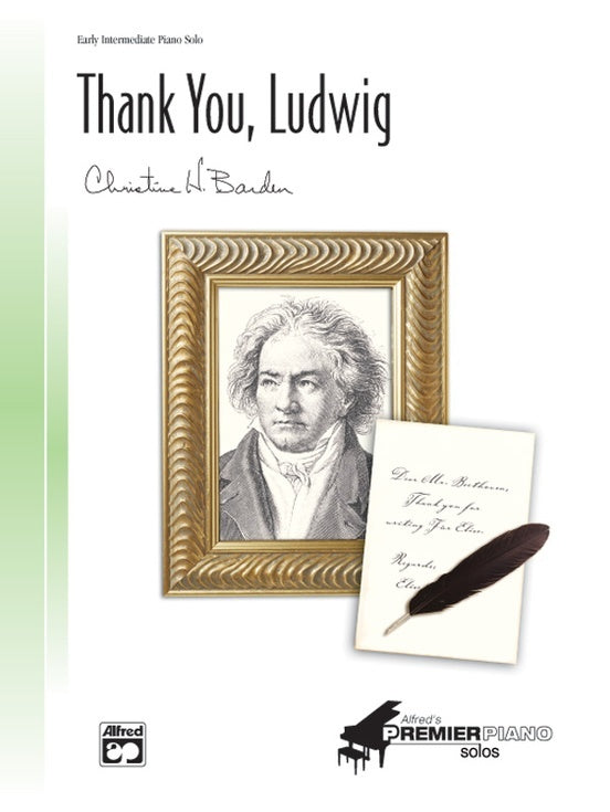 Thank You Ludwig Piano Sheet Music