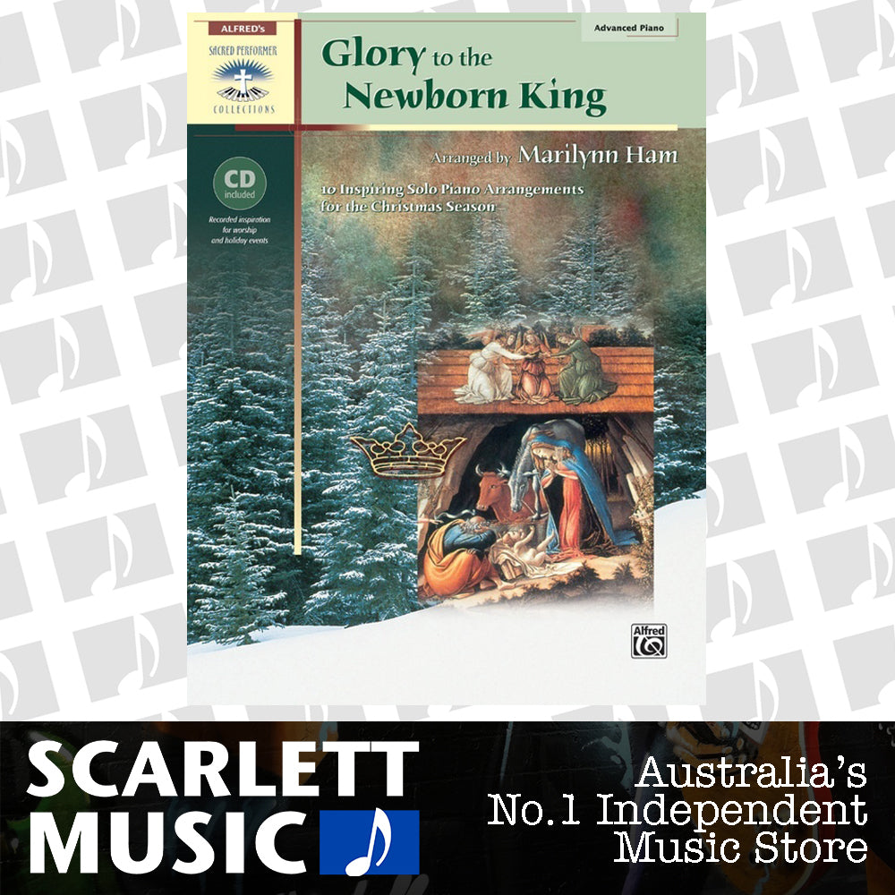 Glory To The Newborn King Book/CD Piano — view 2