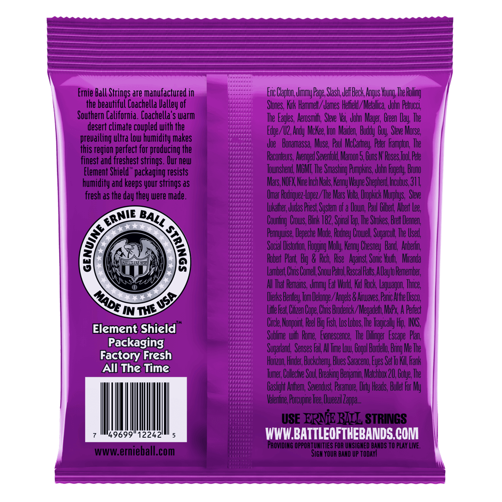 Ernie Ball Power Slinky RPS Nickel Wound Electric Guitar Strings 11-48 Gauge — view 2