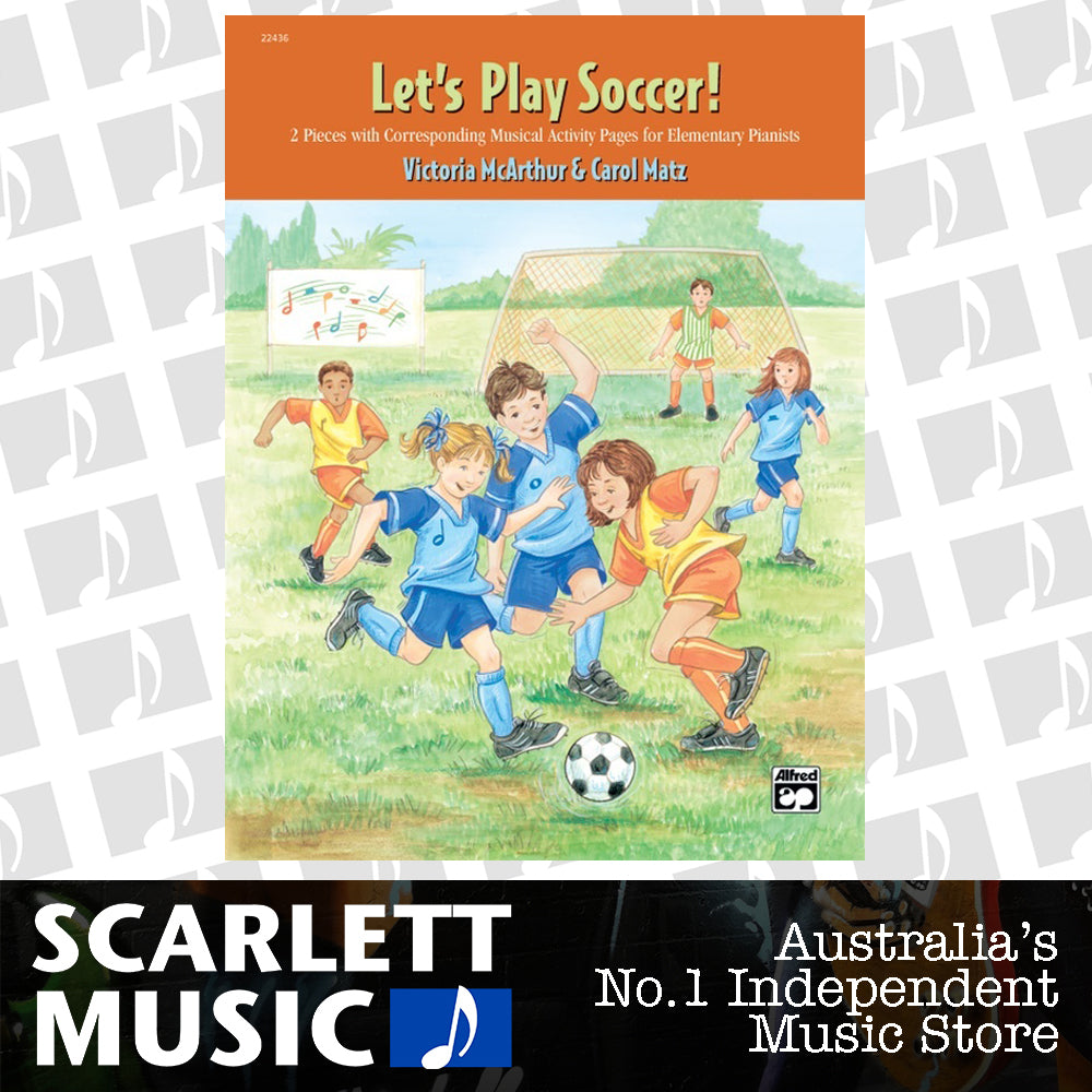 Lets Play Soccer Piano — view 2