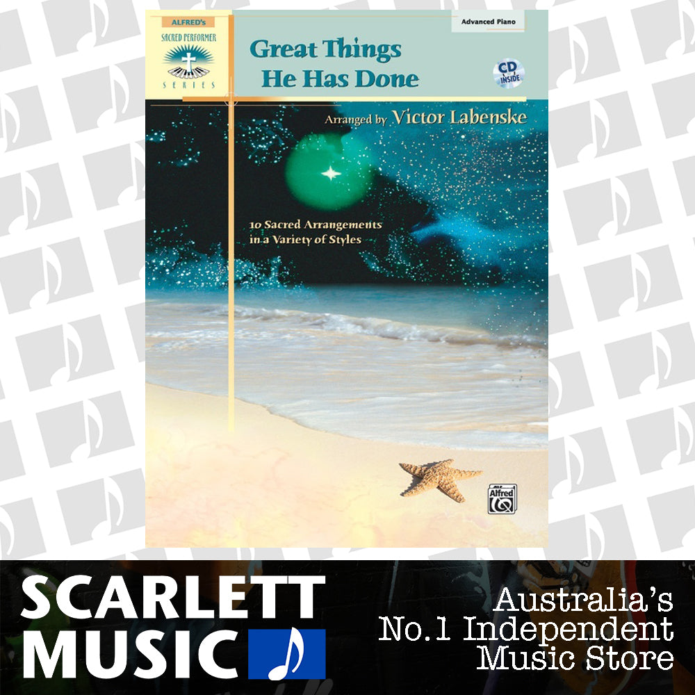 Great Things He Has Done Piano Book/CD — view 2