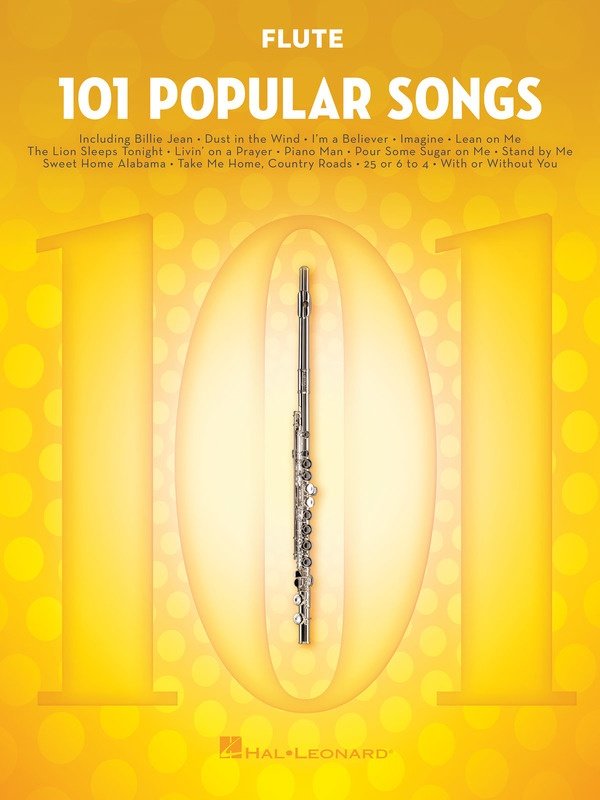 101 Popular Songs for Flute (Hal Leonard / 101 Instrumental Folios)
