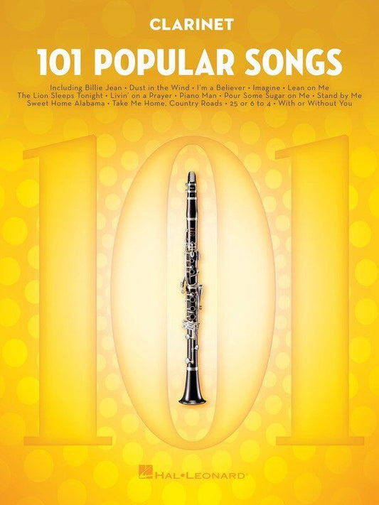 101 Popular Songs for Clarinet - Hal Leonard
