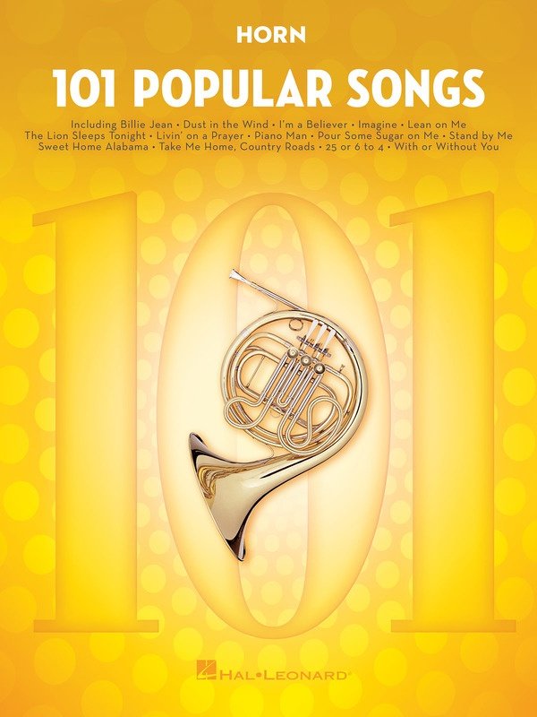 101 Popular Songs For Horn (Hal Leonard)