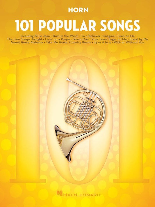 101 Popular Songs For Horn (Hal Leonard)