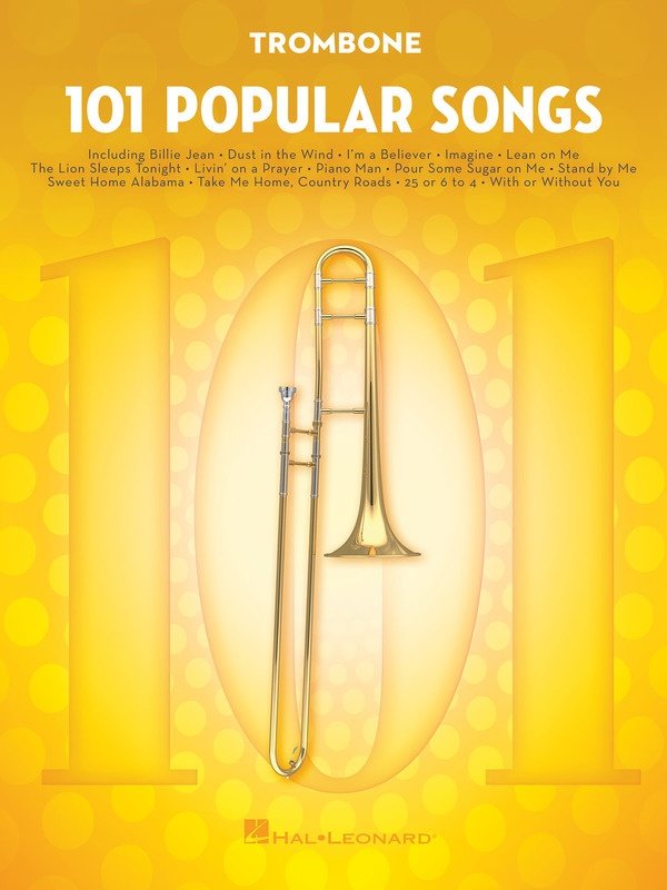 101 Popular Songs for Trombone (Hal Leonard / 101 Instrumental Folios)