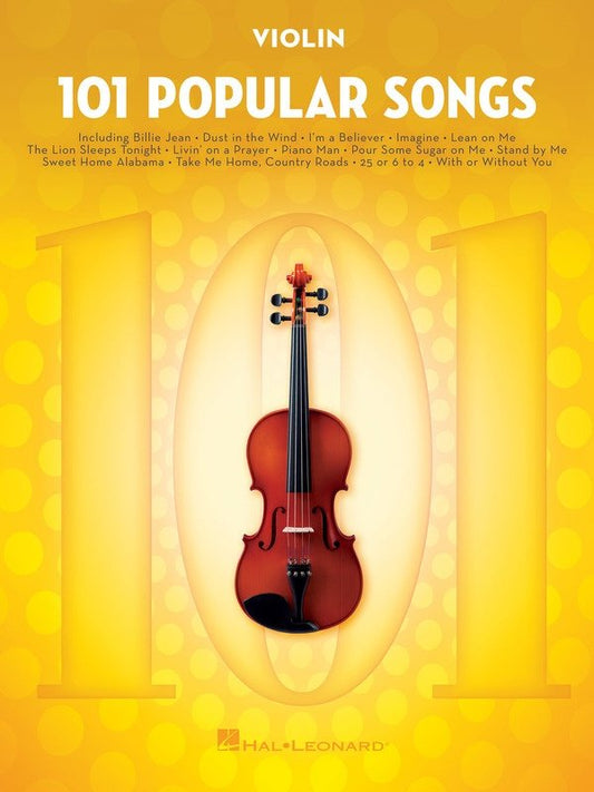 101 Popular Songs for Violin (Hal Leonard / 101 Instrumental Folios)