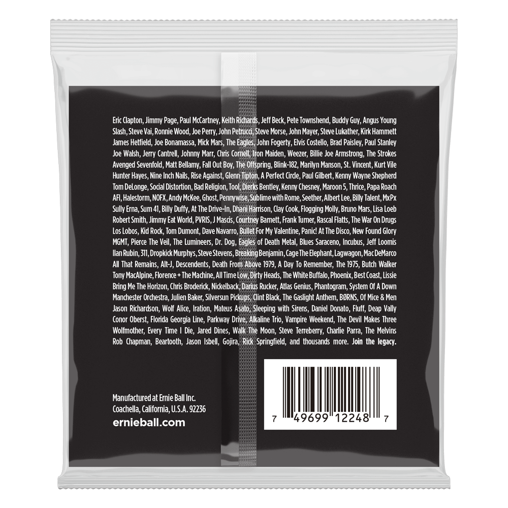 Ernie Ball Super Slinky Stainless Steel Wound Electric Guitar Strings-9-42 Gauge — view 2