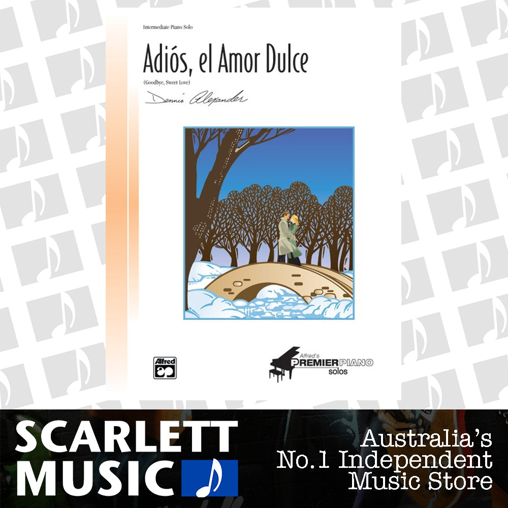 Adios El Amor Dulce Piano Sheet Music — view 2