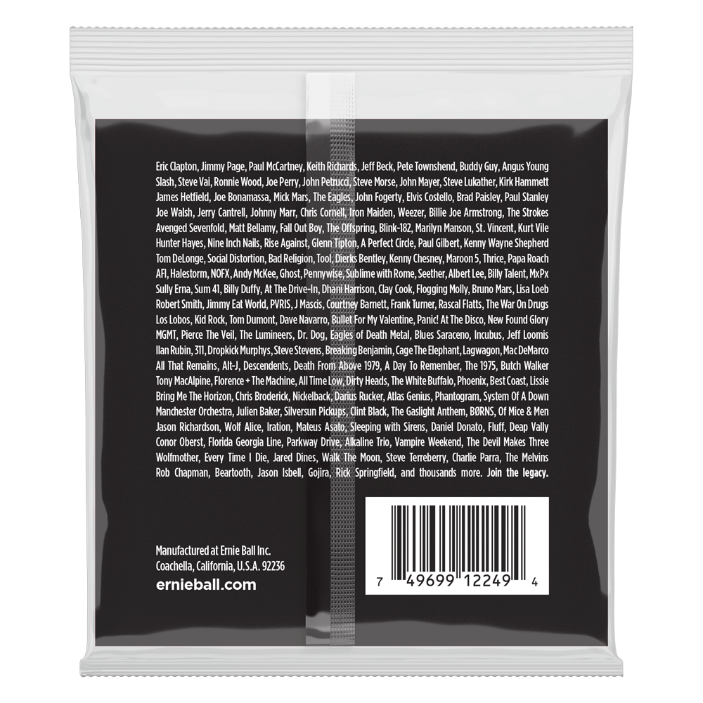 Ernie Ball Extra Slinky Stainless Steel Wound Electric Guitar String, 8-38 Gauge — view 2