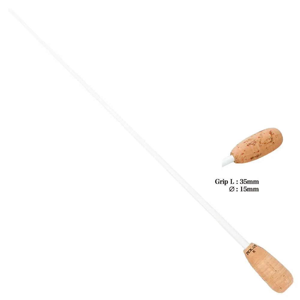 Pickboy FT-150K Fibreglass Baton with Cork Grip - 320mm, Lightweight, Natural Cork Handle, Clear Safety Case