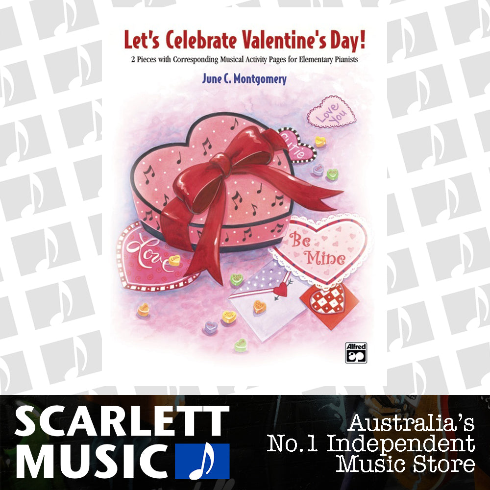 Lets Celebrate Valentines Day Piano — view 2