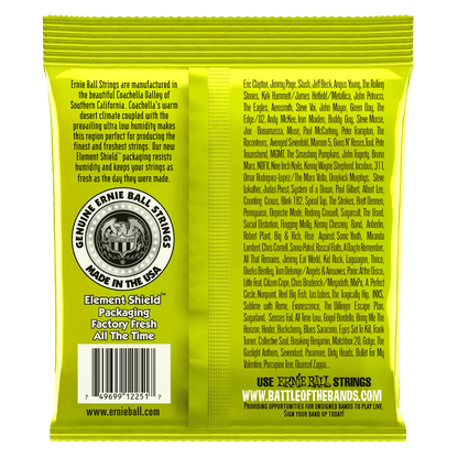 Ernie Ball Regular Slinky Classic Rock n Roll Pure Nickel Wrap Electric Guitar Strings, 10-46 Gauge — view 2
