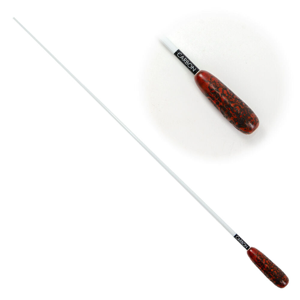 Pickboy FT-800 Carbon Graphite Baton with Briarwood Grip - 350mm