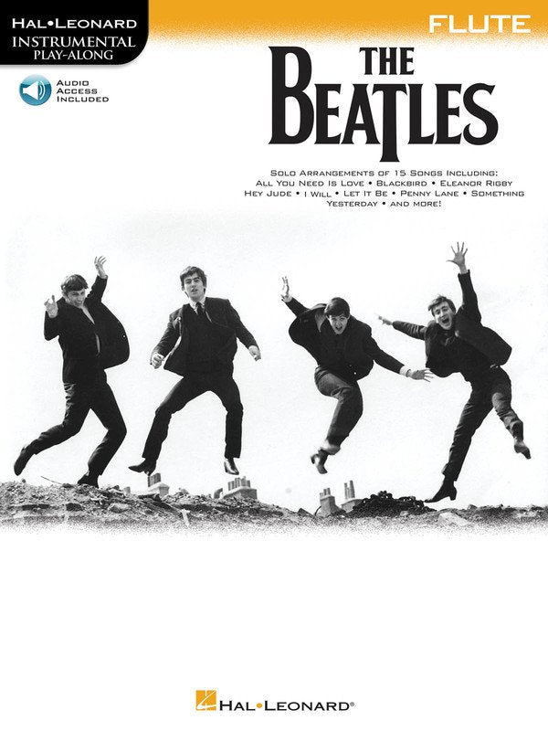 The Beatles Instrumental Play-Along — Flute, Book/Online Audio (Hal Leonard)