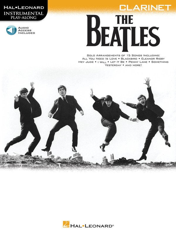 The Beatles Instrumental Play-Along — Clarinet, Book/Online Audio (Hal Leonard)