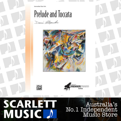 Prelude And Toccata Piano Solo — view 2