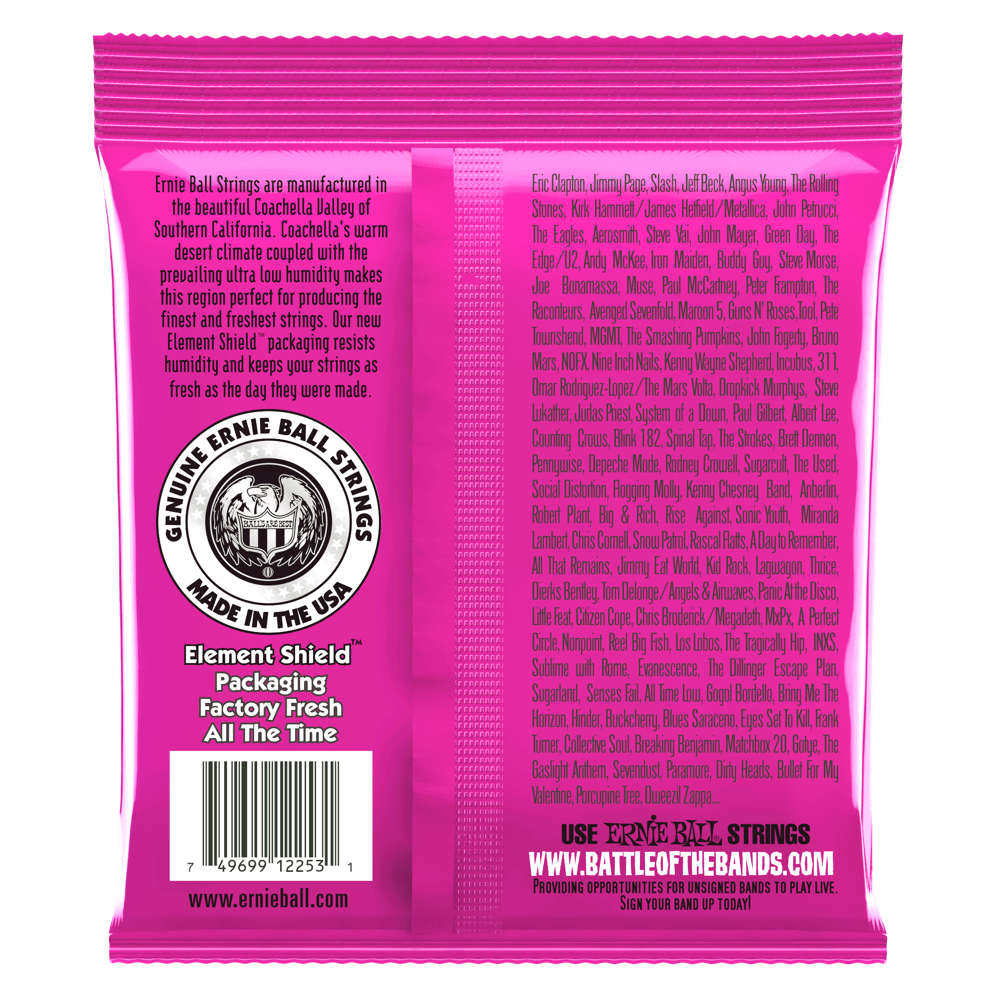 Ernie Ball Super Slinky Classic Rock n Roll Pure Nickel Wrap Electric Guitar Strings-9-42 Gauge — view 2