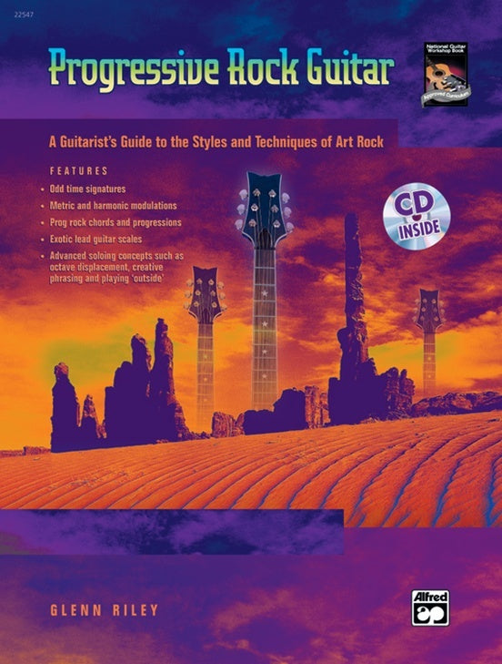 Progressive Rock Guitar Book/CD