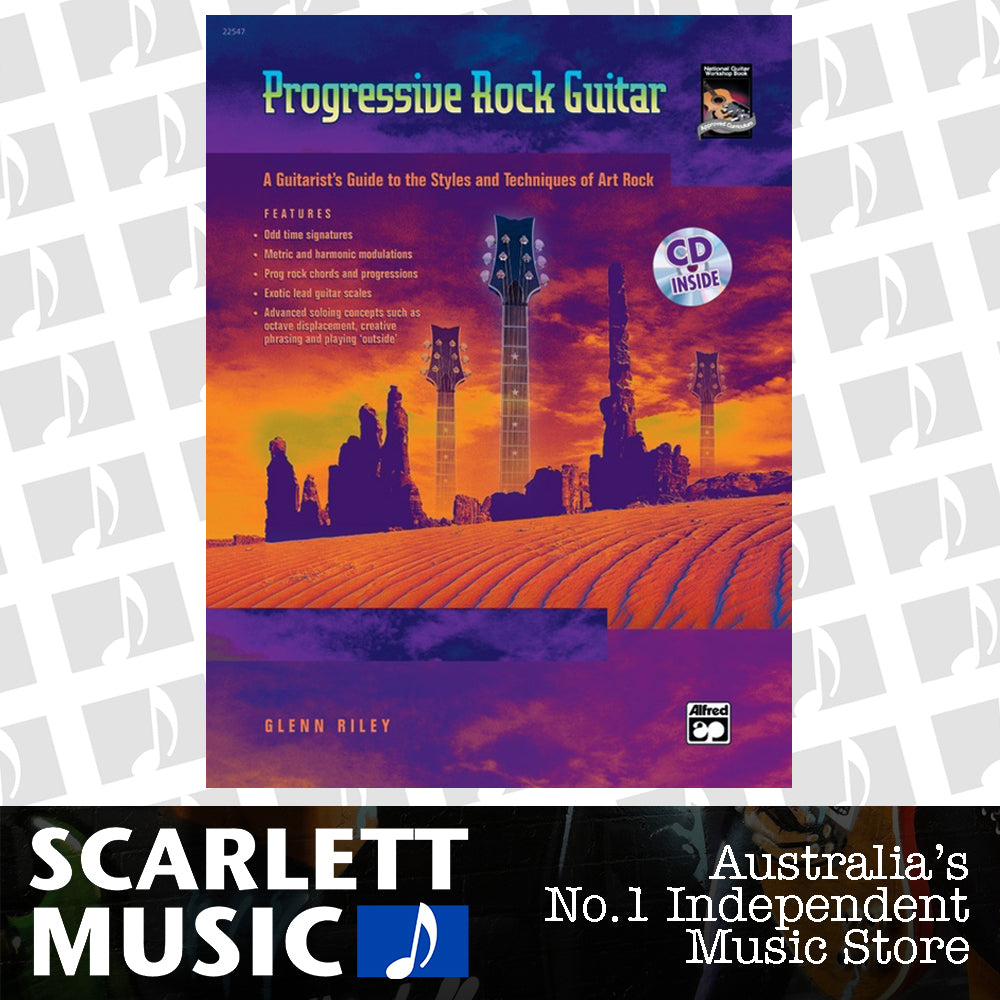 Progressive Rock Guitar Book/CD — view 2