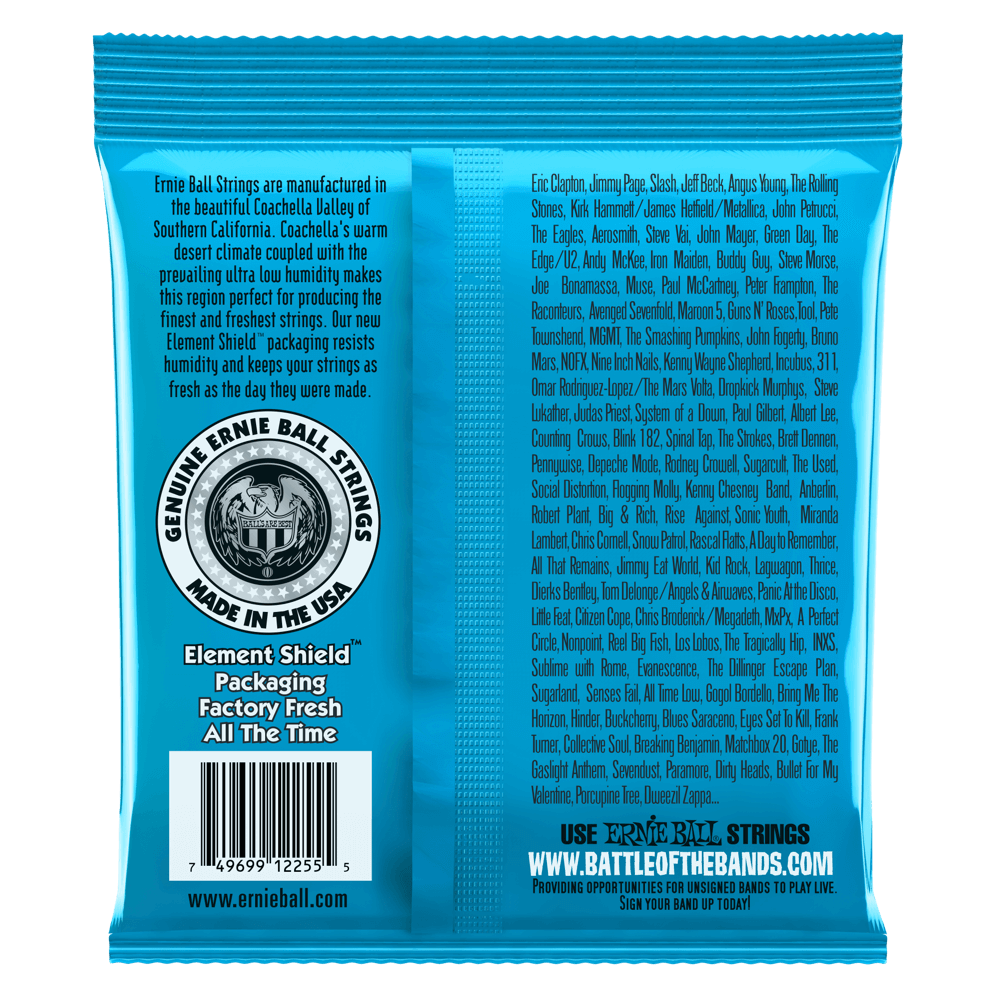 Ernie Ball Extra Slinky Classic Rock n Roll Pure Nickel Wrap Electric Guitar String, 8-38 Gauge — view 2