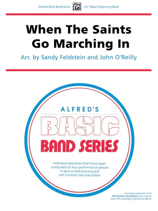 When the Saints Go Marching In Concert Band Sheet Music Grade 1