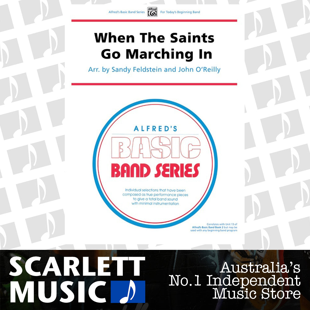 When the Saints Go Marching In Concert Band Sheet Music Grade 1 — view 2