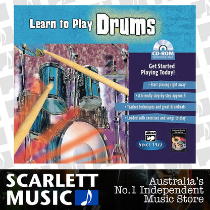Learn To Play Drums CD Rom Jewel Case — view 2