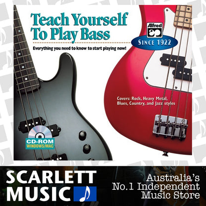 Teach Yourself To Play Bass CD Rom Jewel Case — view 2