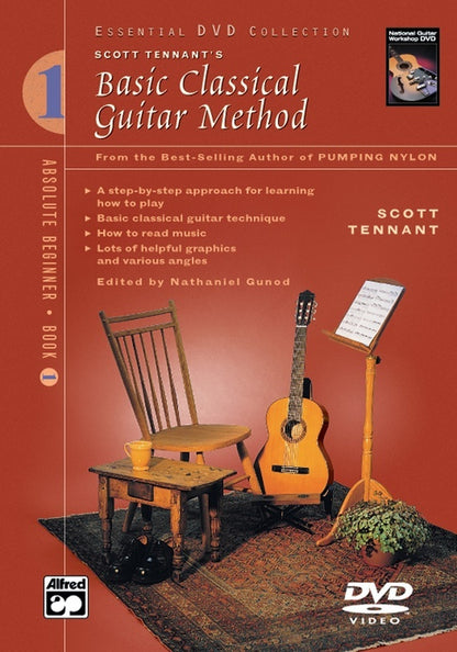 Basic Classical Guitar Method Book 1 DVD