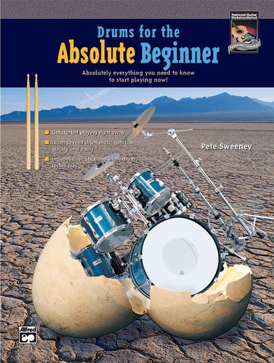 Drums For The Absolute Beginner Book/DVD