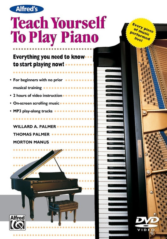 Teach Yourself to Play Piano DVD