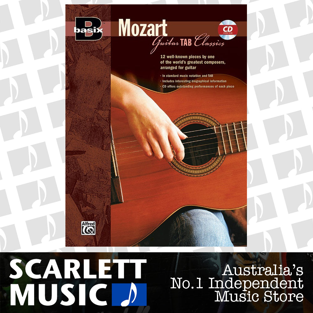 Basix Guitar Tab Classics: Mozart Book and CD — view 2