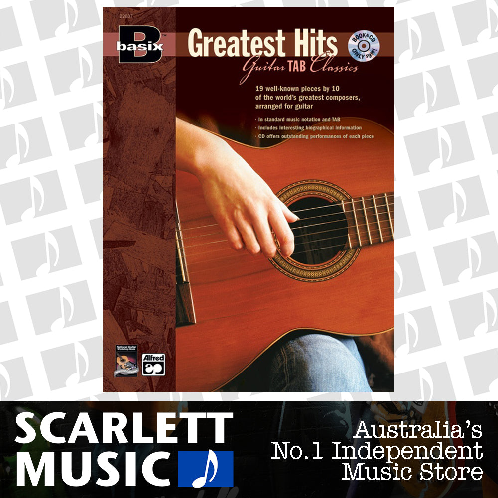 Basix Greatest Hits Guitar Tab Classics Book/CD — view 2
