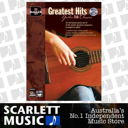 Basix Greatest Hits Guitar Tab Classics Book/CD — view 2