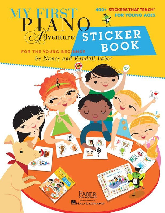 My First Piano Adventure Sticker Book (Faber Piano Adventures)