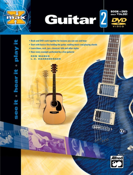 Max Guitar Book 2 Book/DVD