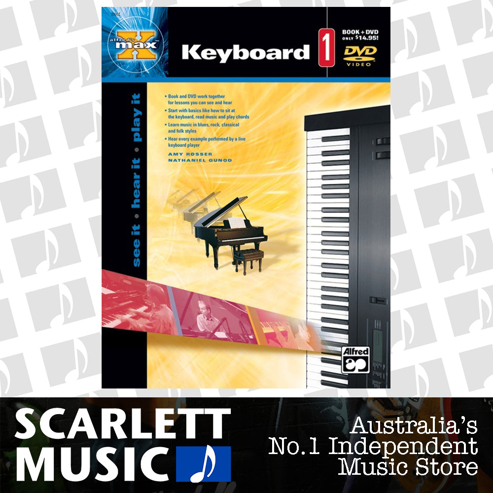 Max Keyboard Book 1 Book/DVD — view 2