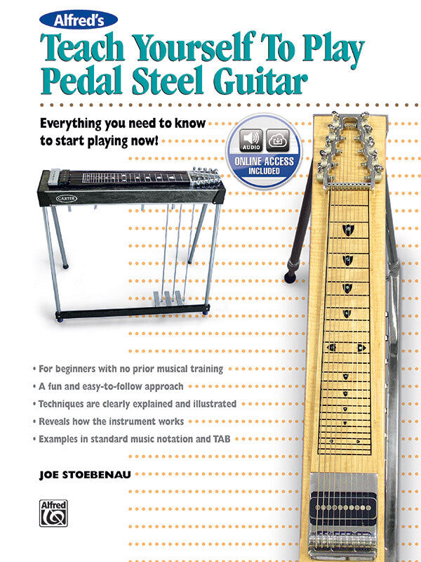 Teach Yourself to Play Pedal Steel Guitar Book with CD