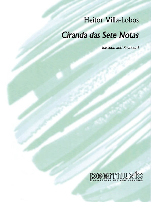 Ciranda Das Sete Notas Bassoon Piano (Softcover Book)